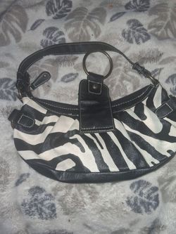 Zebra purse