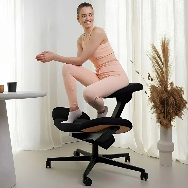 TOPTENG Meditation & Ergonomic Office Chair – Cross-Legged Posture Chair