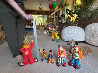 VINTAGE LOT clowns from Mexico.