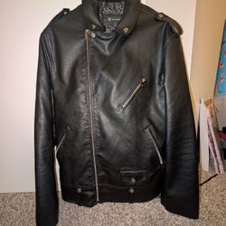 INC Leather Jacket