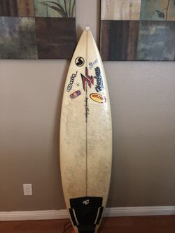 1990s John carpet surfboard