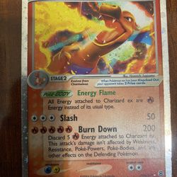 Pokemon Charizard EX Fire Red & Leaf Green Holo Rare 105/112 MP/HP🔥