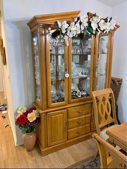 Vintage China Cabinet