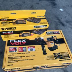 FLEXVOLT 60V MAX Cordless 1-1/4 in. SDS Plus Rotary Hammer