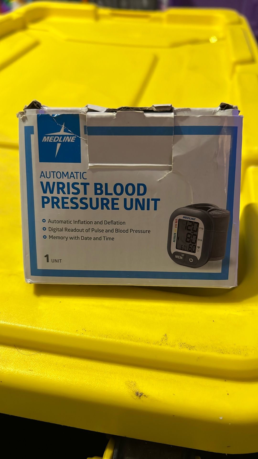 Medline Wrist Blood Pressure Unit