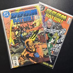 Doom Patrol 1 & 15 | 1987 & 1988 DC Comics
