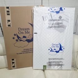 NEW!!! Mini Portable Crib Mattress. (38"x24"x3")