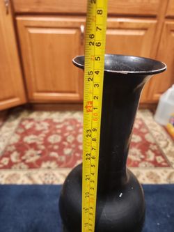 Decorative Metal Vase. 