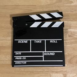 Faux Clapper board / Film Slate