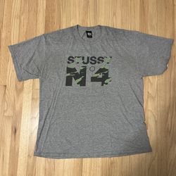 Vintage Stüssy Shirt N4 Monogram Camo Limited Edition Size XL
