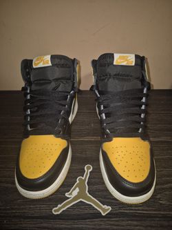 Jordan 1 Retro 1 High OG (GS) "Taxi" - Sz 7y