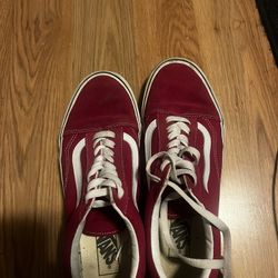 Vans Red Size 10 Men’s