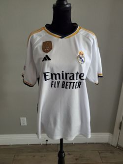 Adidas Real Madrid Jersey  Camavinga Fifa World Cup 2022 Patch