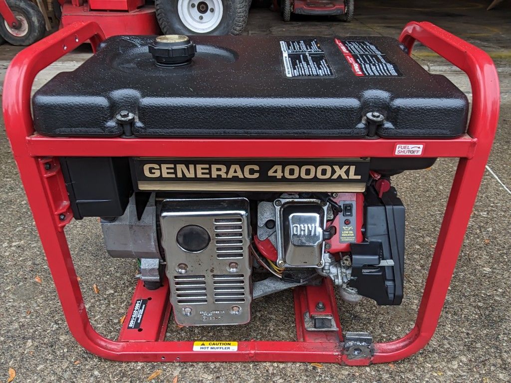 Generac 4000XL Generator 5000 surge Watts 4000 Running Watts