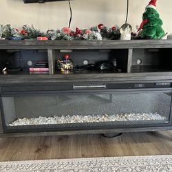 Black Fireplace Mantel