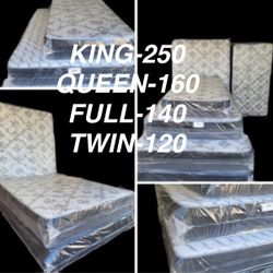 Mattresses King Queen Full Twin 