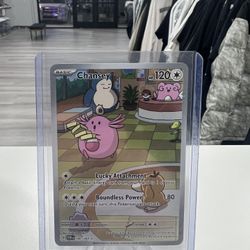 Pokemon Chansey #187 Twilight Masquerade