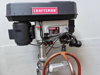 CRAFTSMAN 15" drill press with laser-trac