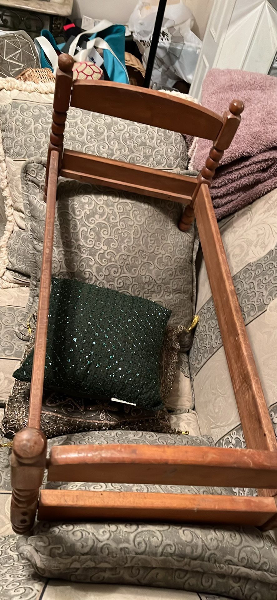Vintage Doll Bed