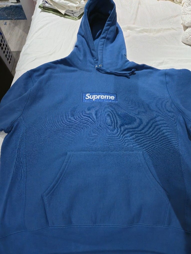Supreme Box Logo Hooded Sweatshirt L