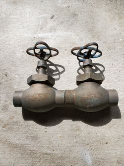 NIBCO 2" bronze solder valves/2