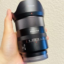 7Artisans 85mm f 1.8 AF full frame lens for Sony E mount