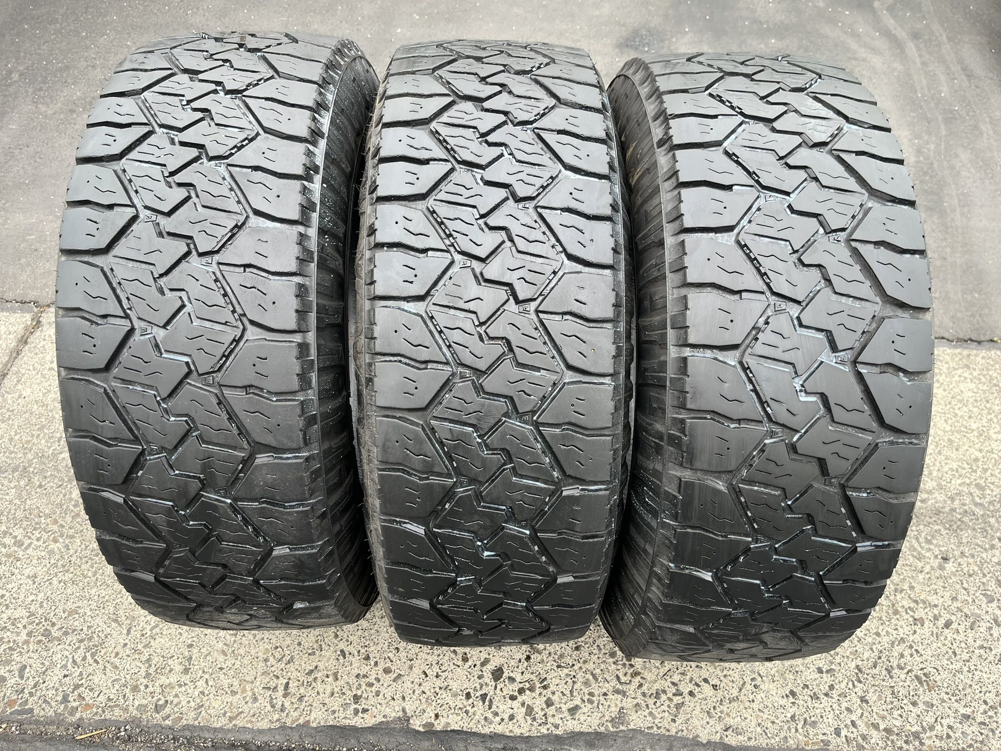 (3) 285/70R18 Nitto Exo Grappler AWT