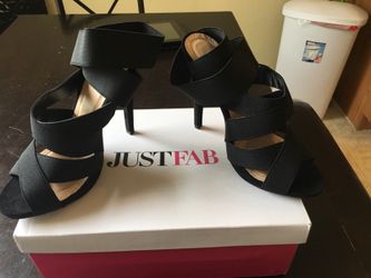 JustFab high heels size 7.5