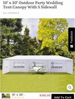 Wedding tent