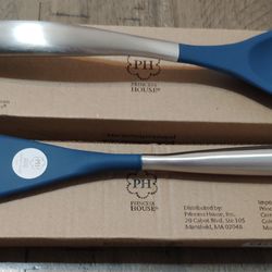Set de 2 cucharas azules de princess house Nuevos en caja