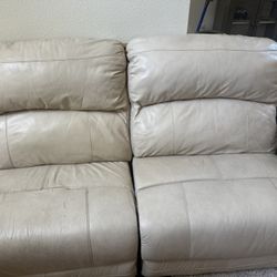 Leather Sectional