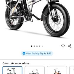 Electric Bike Goes For 700 But Selling It For 400