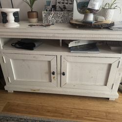 Distressed Farmhouse Entertainment Center