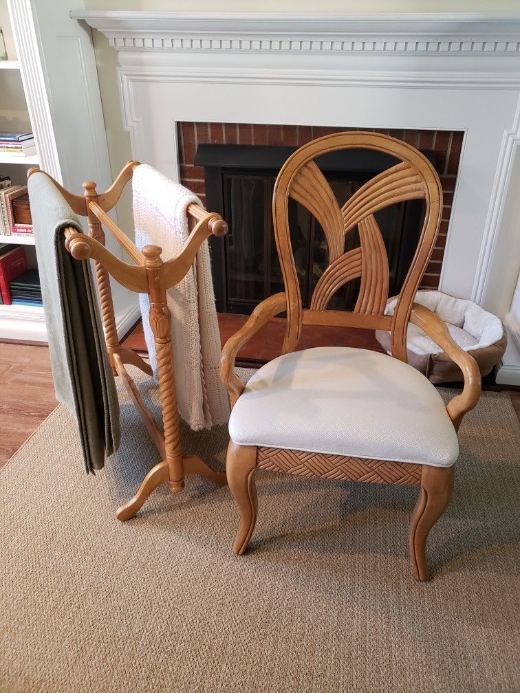 Chair - Arm Chair & Quilt Rack