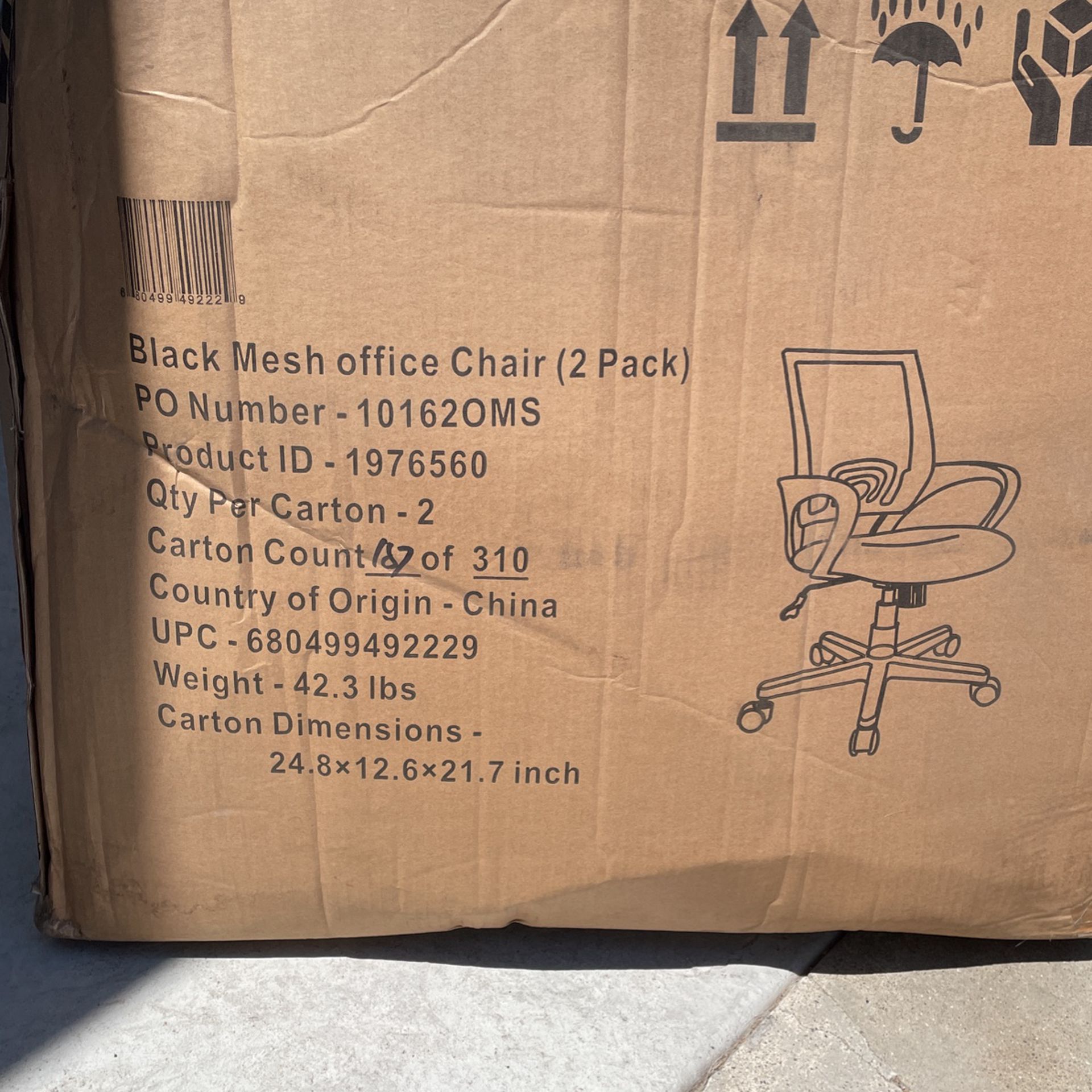 Free unassembled Office Chair