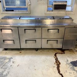 True Sandwich Prep Table