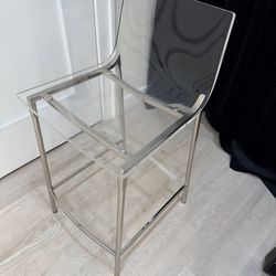 (2) HIGH-END COUNTER HEIGHT CHAIRS/STOOLS
