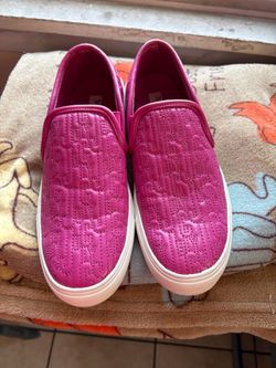 Juicy Couture Pink Slip-On Sneakers