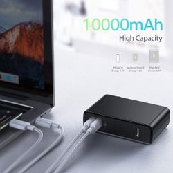 Baseus 45W GaN Dual USB-C 2 in 1 10,000mAh Power Bank & Charger 