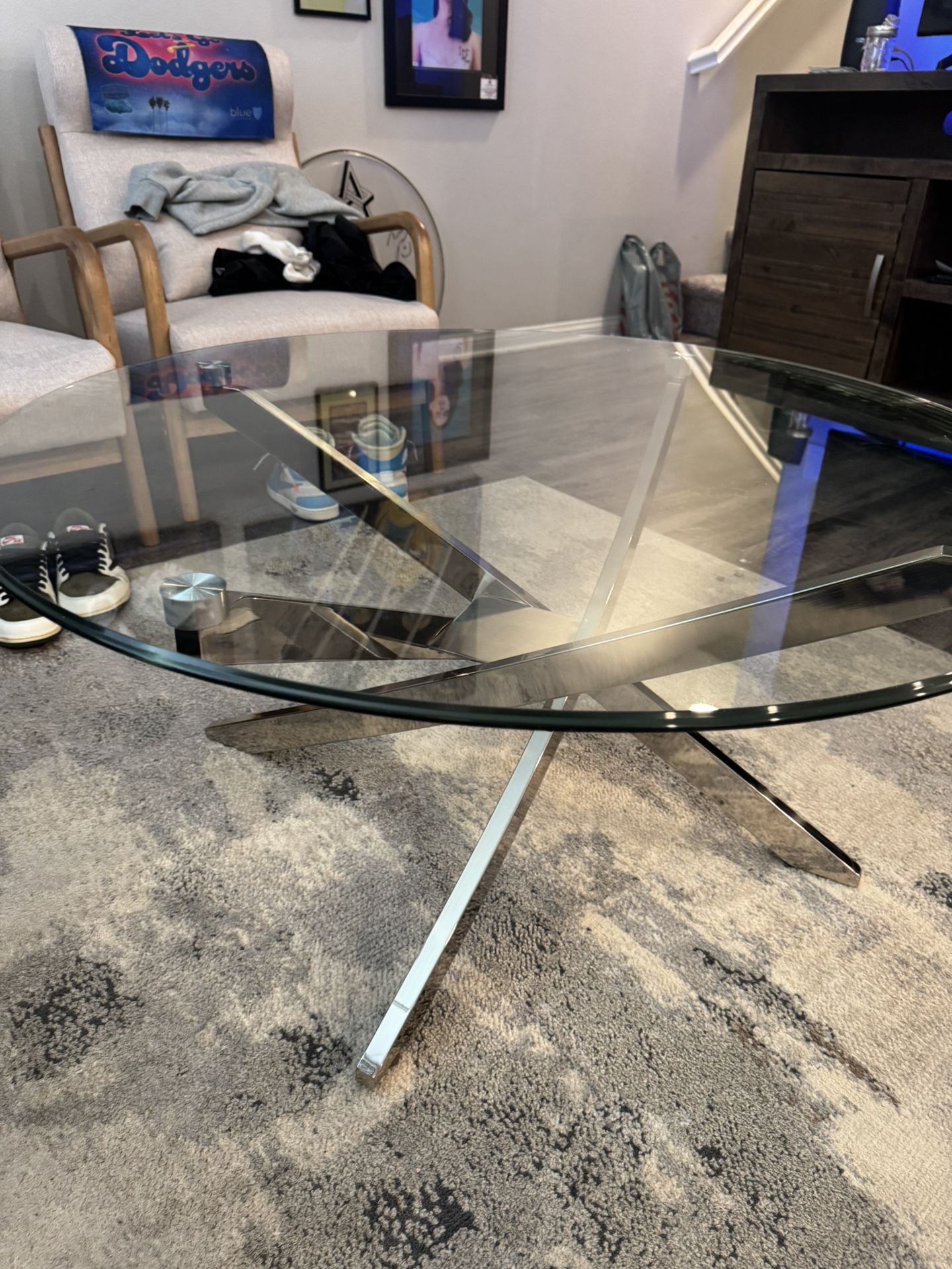 Glass Coffee Table 