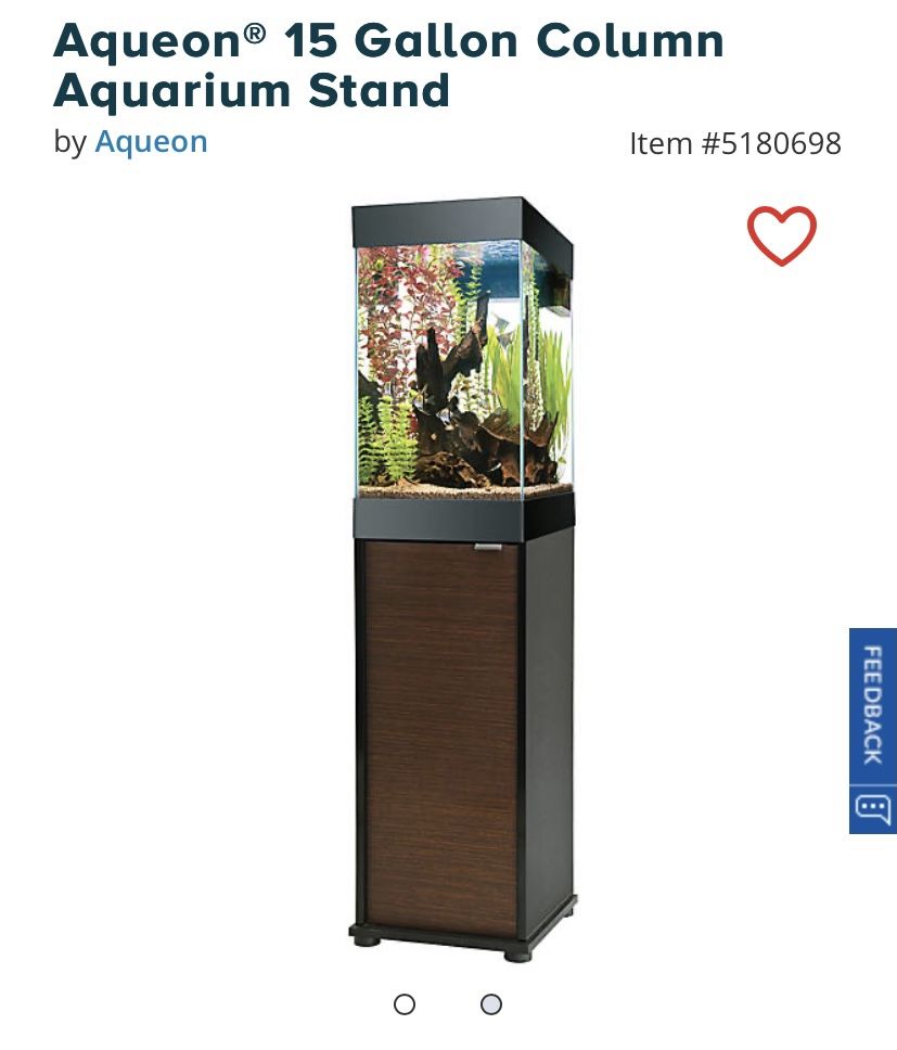 15 Gallon Tank With Stand
