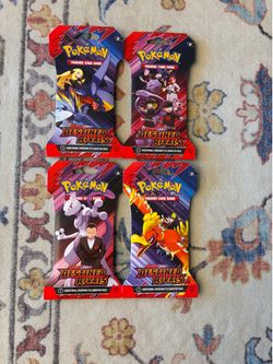 Destined rivals sleeved booster pack art set