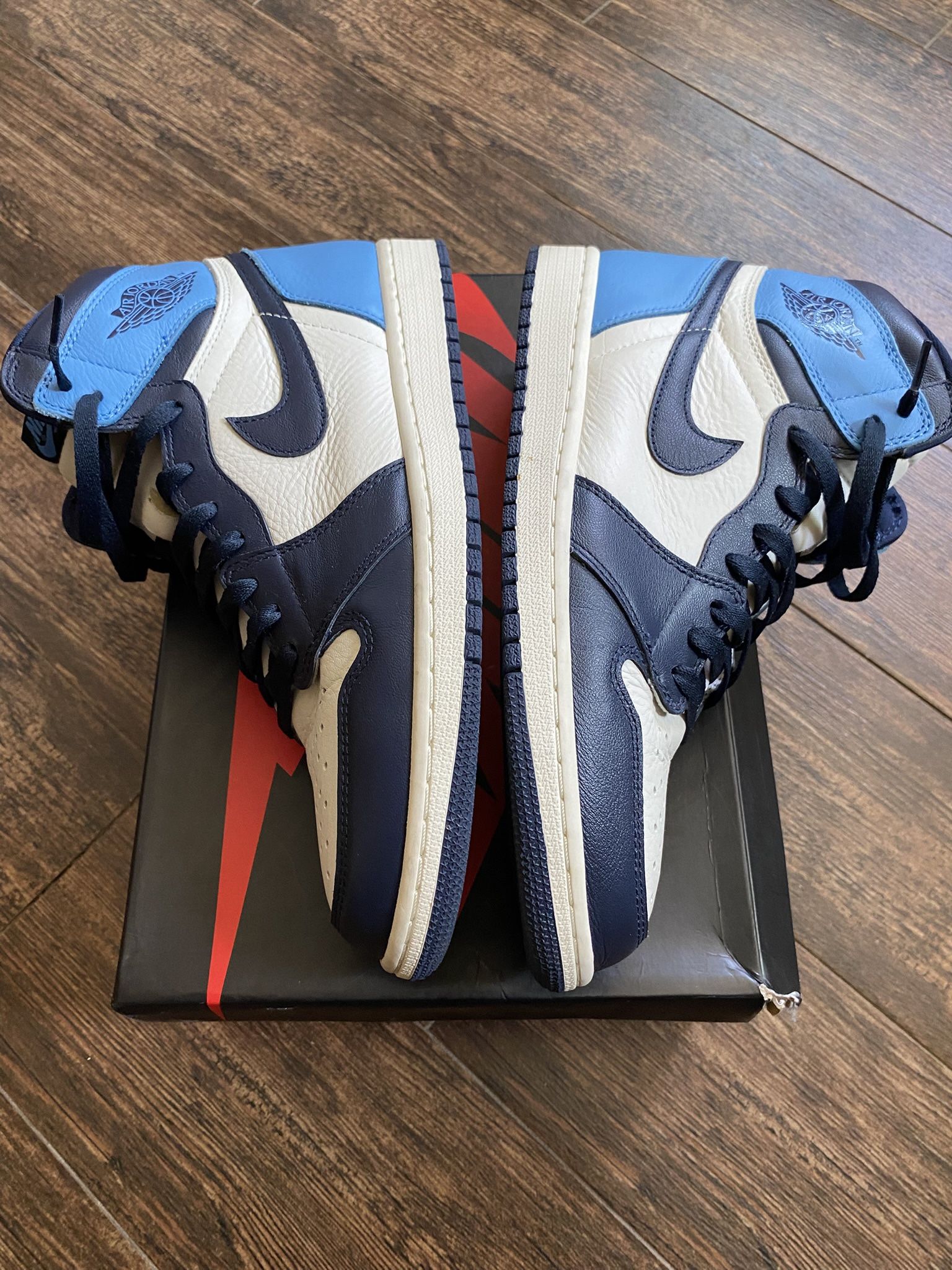 Air Jordan 1 High OG Obsidian - Size 11.5