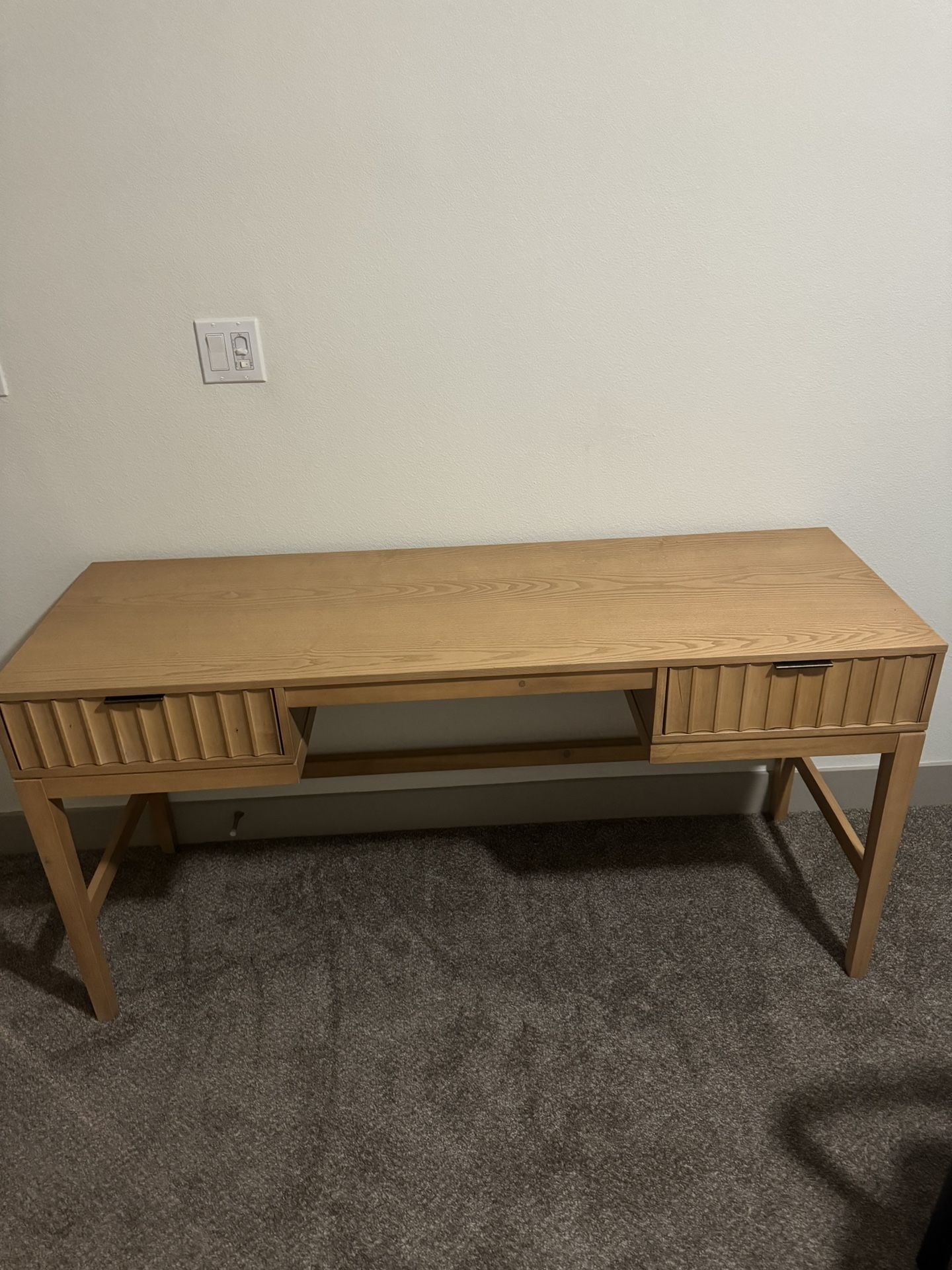 Thousand Oaks Wood Scalloped Desk - Threshold™ designed with Studio McGee