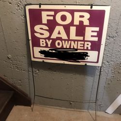 2 SIDED “ FOR SALE” SIGN