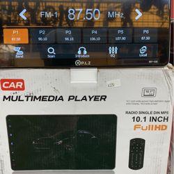 Radio Single Din  10  . 1 Inch  Mul Madia Player 