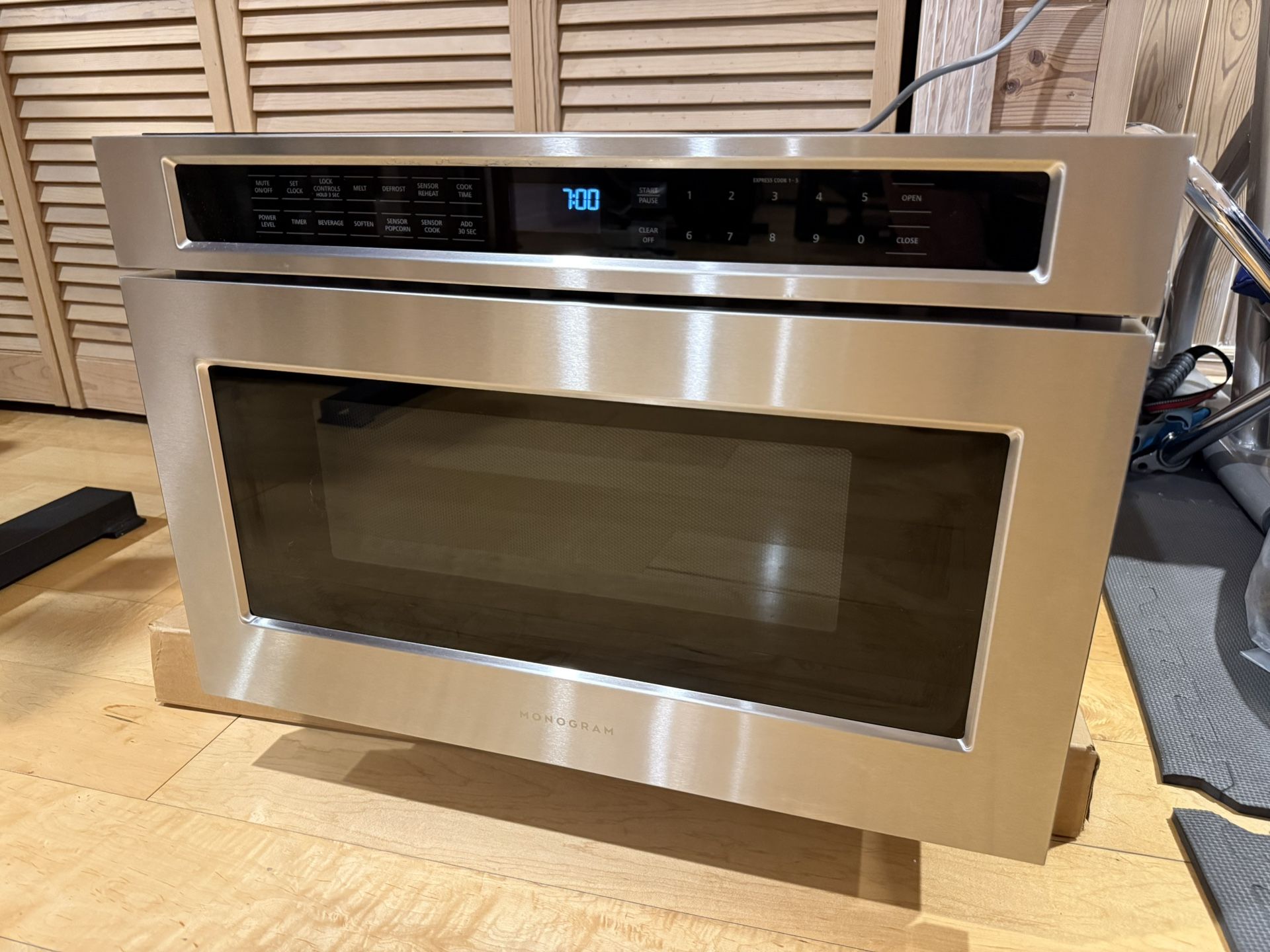 GE Monogram Microwave Drawer