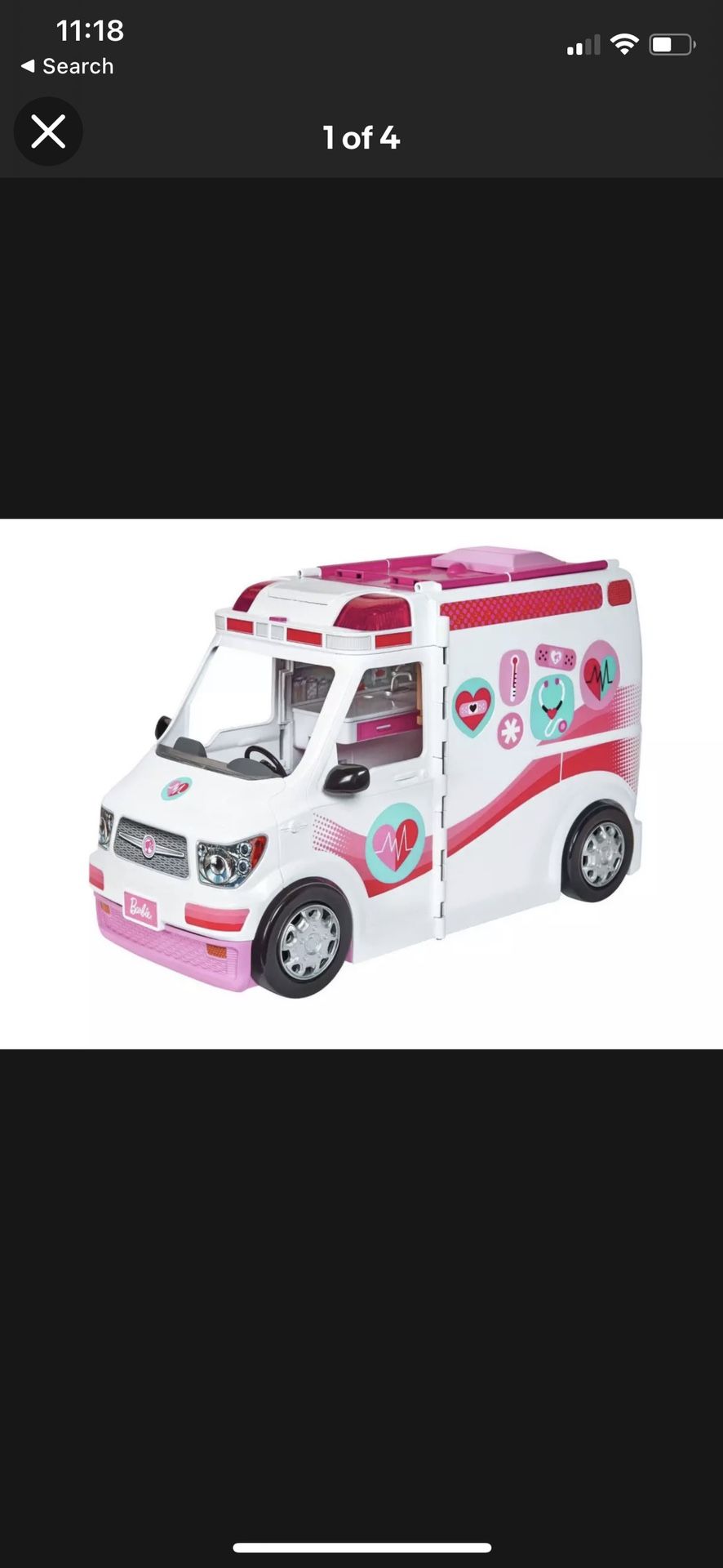Barbie Care Clinic Ambulance Playset