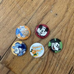 Authentic Disney Mini Buttons