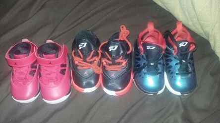 Like new baby jordans new new conditions